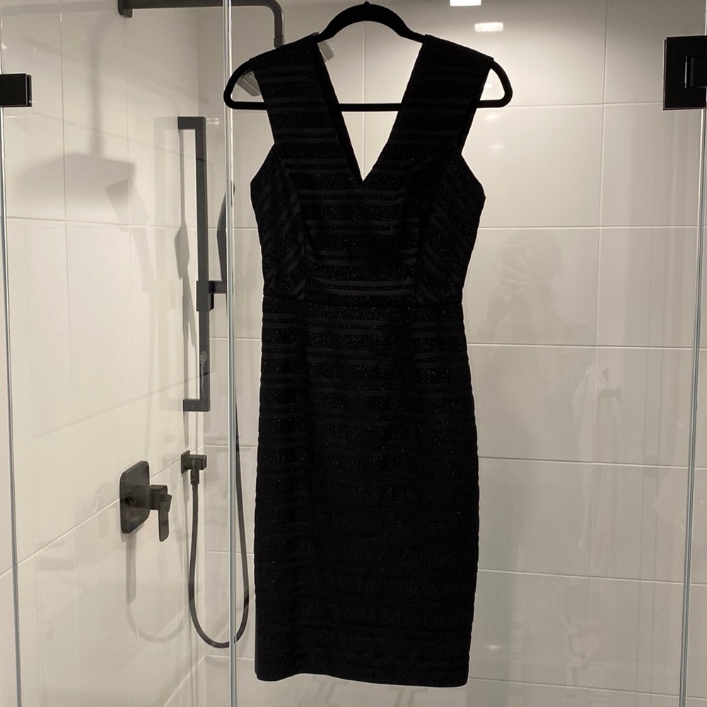 NEVER WORN Badgley Mischka black dress
